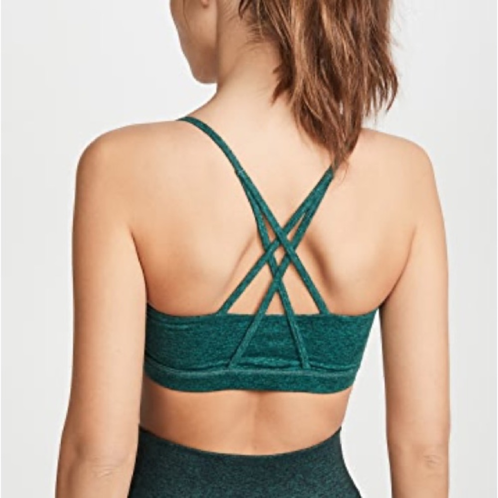 We Over Me Sports Bliss Bra Green, Small - Picture 2 of 11